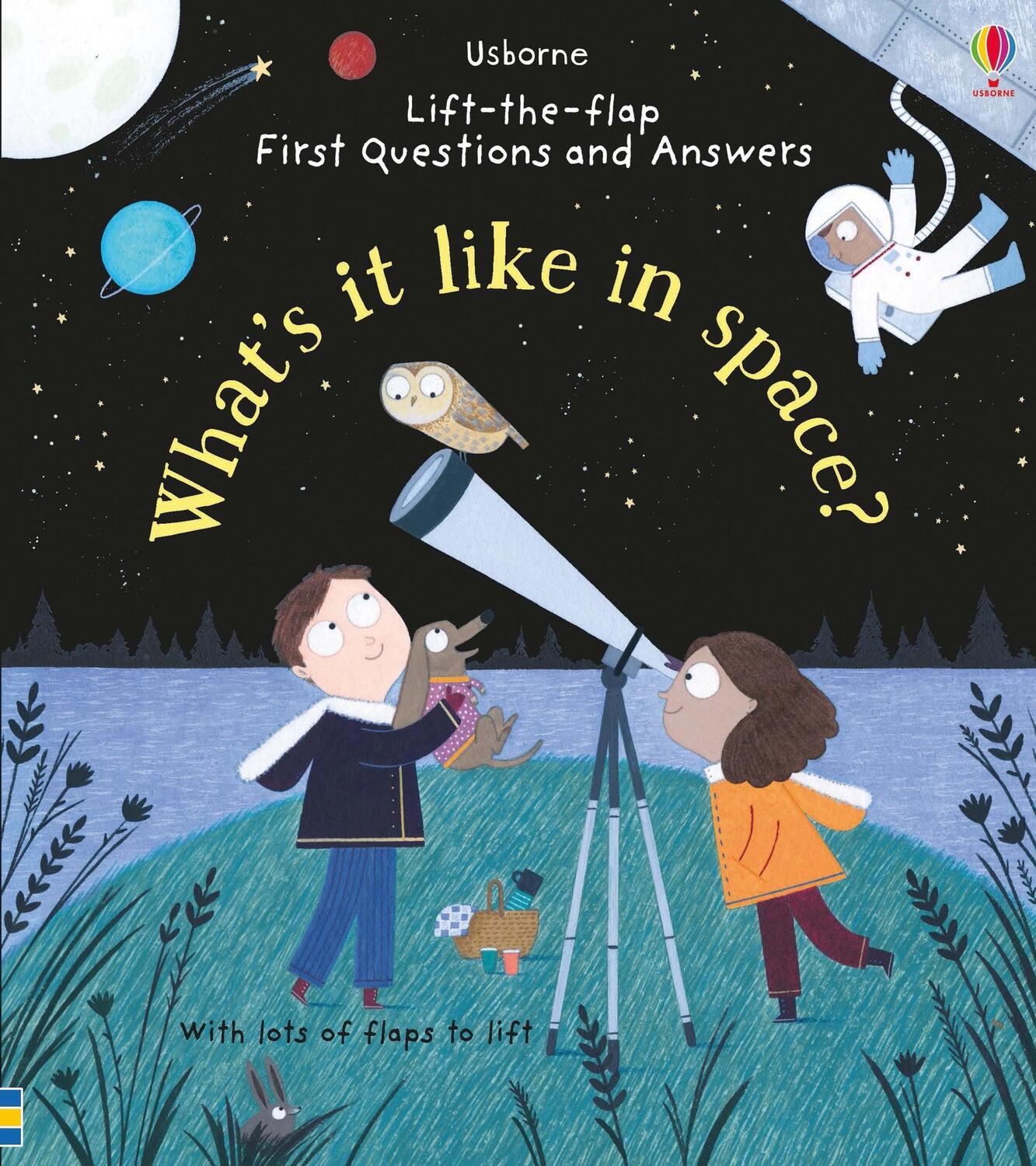 Cover: 9781474920520 | First Questions and Answers: What's it like in Space? | Katie Daynes