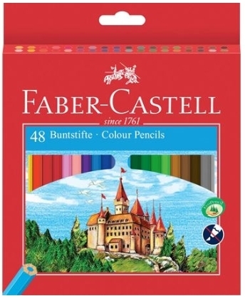 Cover: 7891360579922 | Buntstift Castle 48er Karton | Eco-Farbstifte | Stück | In Schachtel