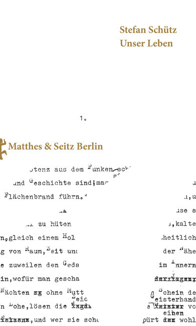 Cover: 9783957572790 | Unser Leben | Stefan Schütz | Buch | 124 S. | Deutsch | 2016