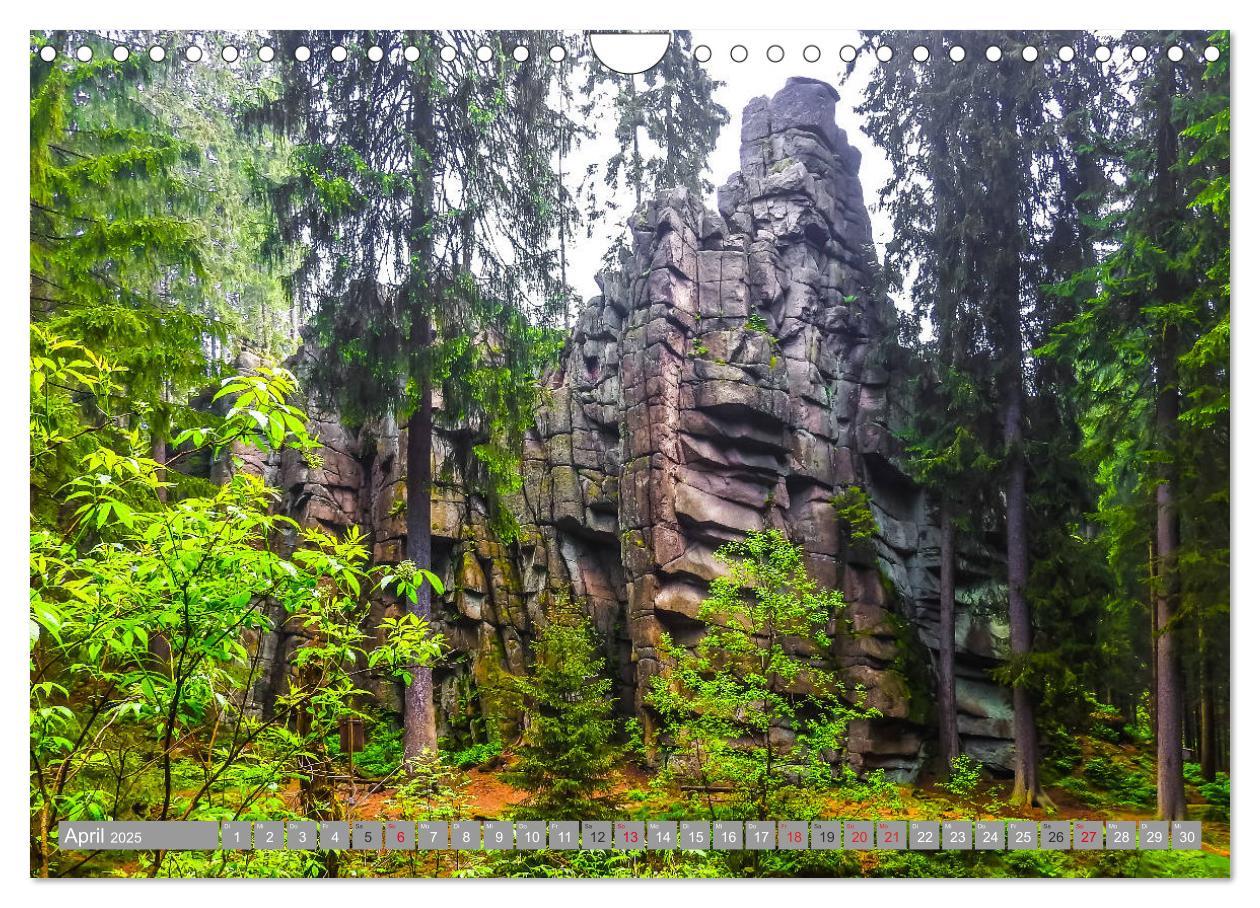 Bild: 9783435297856 | Wandern im Erzgebirge (Wandkalender 2025 DIN A4 quer), CALVENDO...