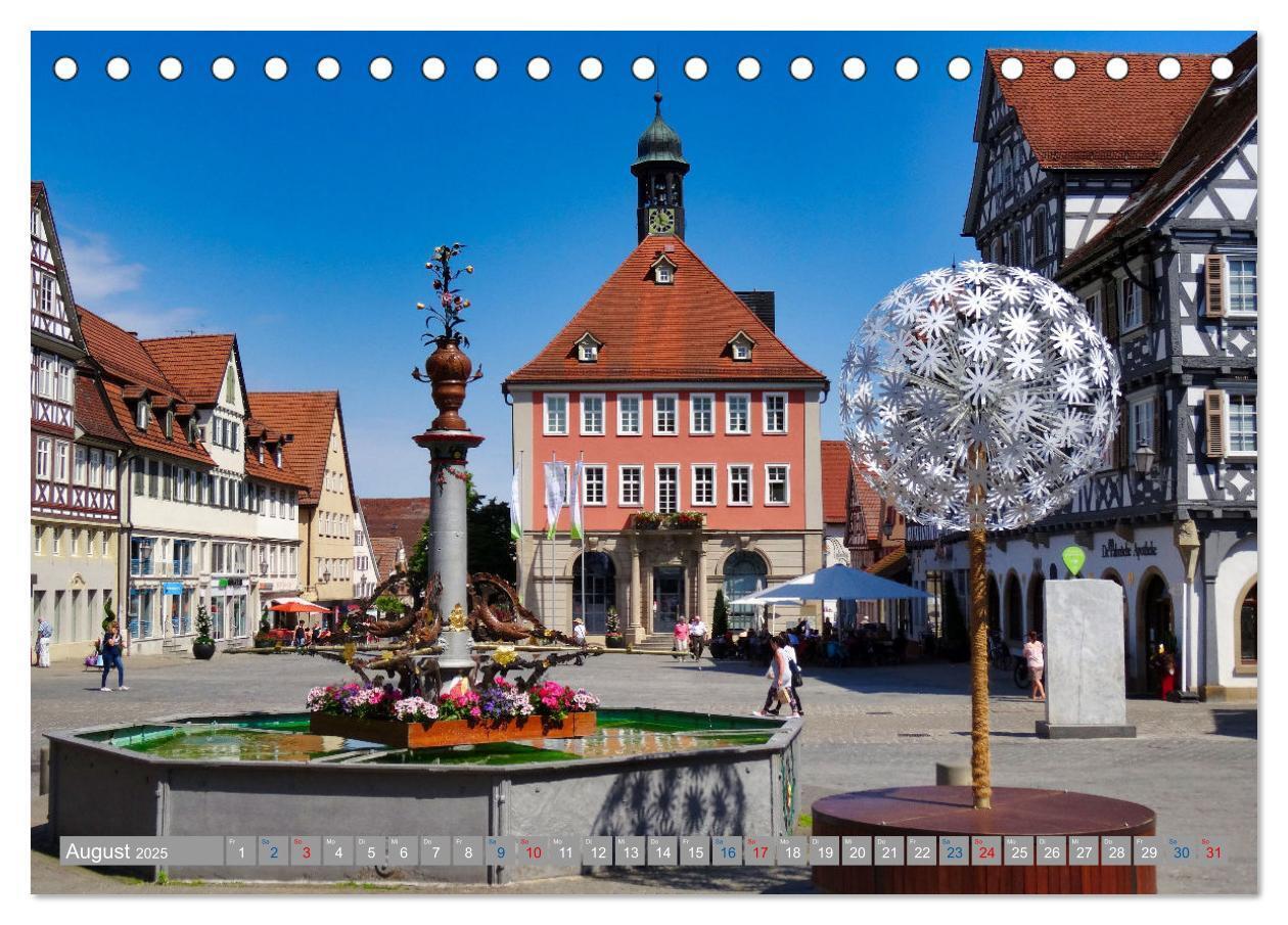 Bild: 9783383966064 | Schorndorf und Umgebung (Tischkalender 2025 DIN A5 quer), CALVENDO...