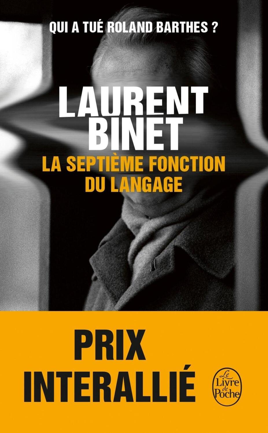 Cover: 9782253066248 | La septième fonction du langage | Laurent Binet | Taschenbuch | 2016