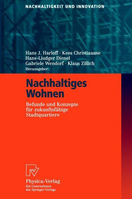 Cover: 9783790815085 | Nachhaltiges Wohnen | Hans J. Harloff (u. a.) | Taschenbuch | x | 2002