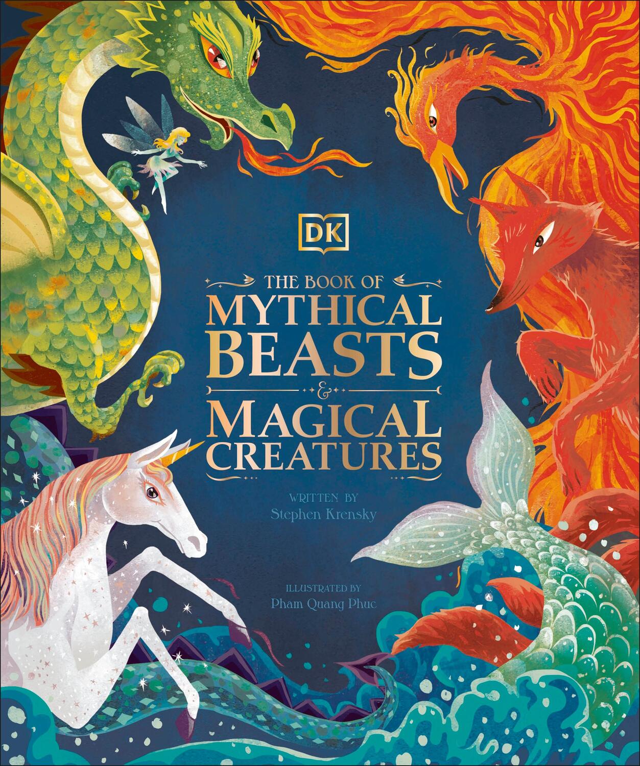 Cover: 9780241423950 | The Book of Mythical Beasts and Magical Creatures | Stephen Krensky