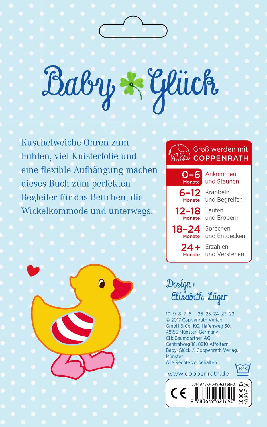 Rückseite: 9783649621690 | BabyGlück: Mein kleines Kuschelbuch | Taschenbuch | 8 S. | Deutsch