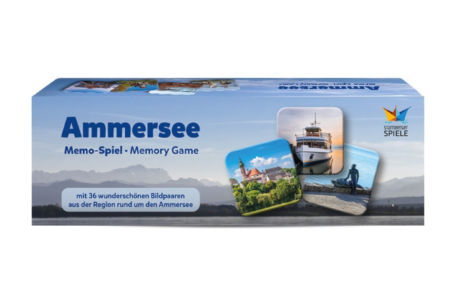 Cover: 4260472860618 | Ammersee Memo-Spiel | Spiel | Deutsch | 2021 | Starnberger Spiele