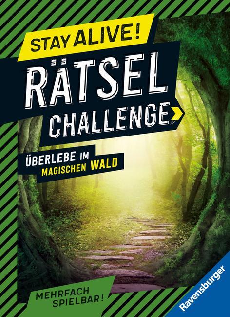 Cover: 9783473489572 | Ravensburger Stay alive! Rätsel-Challenge - Überlebe im magischen...