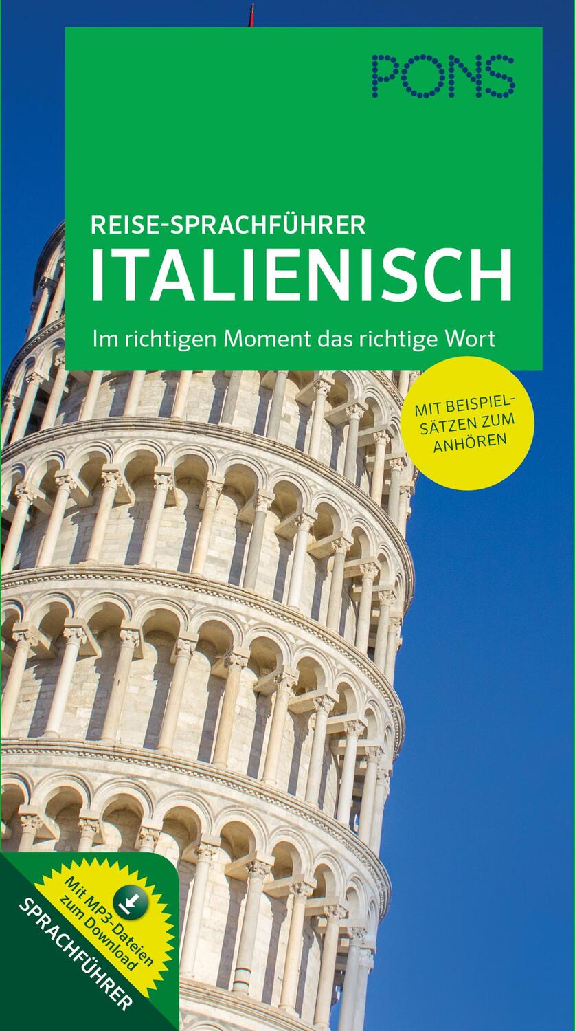 Cover: 9783125186699 | PONS Reise-Sprachführer Italienisch | Taschenbuch | PONS-Wörterbücher