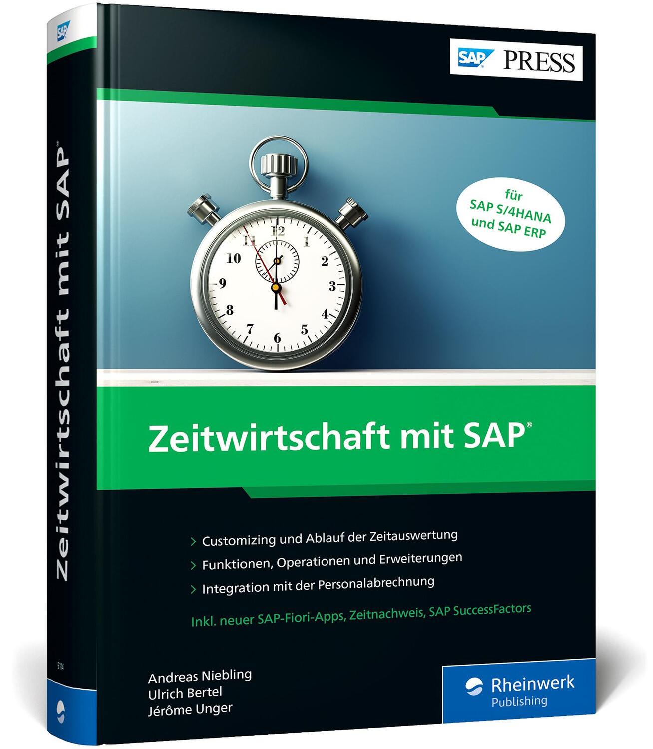 Cover: 9783836291149 | Zeitwirtschaft mit SAP | Andreas Niebling (u. a.) | Buch | SAP Press