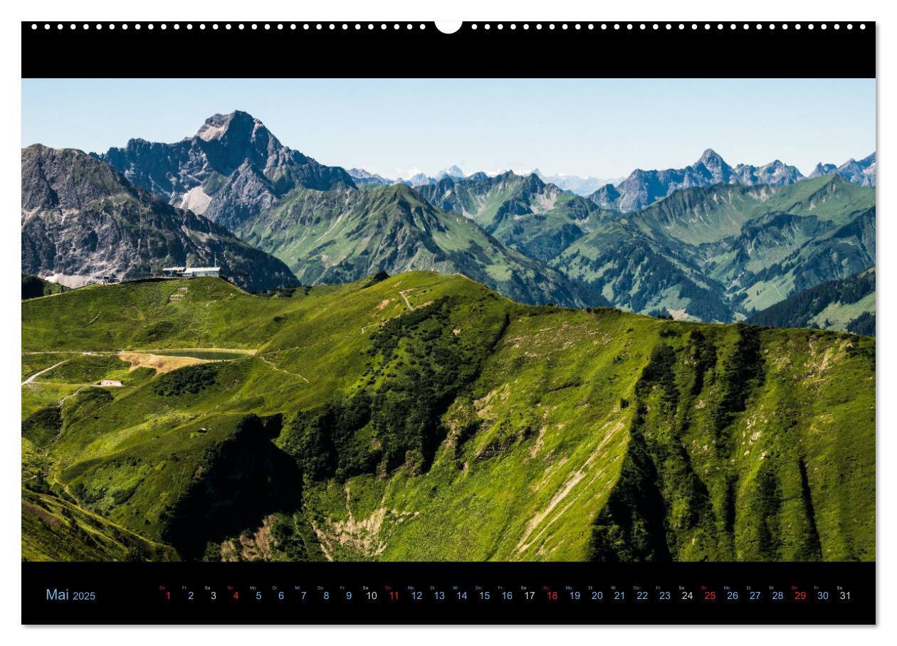 Bild: 9783435606054 | Region Oberstdorf - Kleinwalsertal und Nebelhorn (Wandkalender 2025...