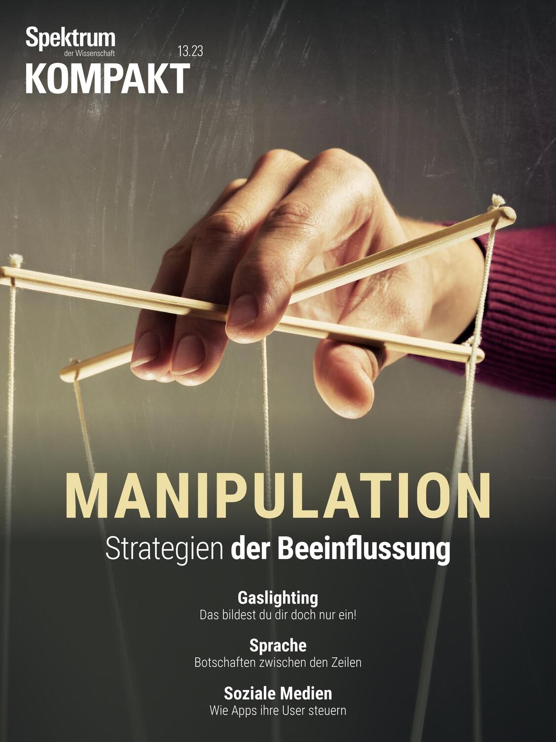 Cover: 9783958927414 | Spektrum Kompakt - Manipulation | Strategien der Beeinflussung | Buch