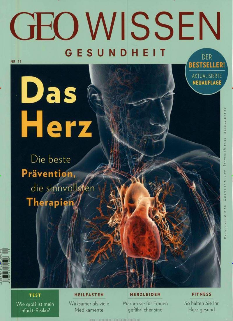 Cover: 9783652009041 | GEO Wissen Gesundheit 11/19 - Das Herz | Michael Schaper | Broschüre