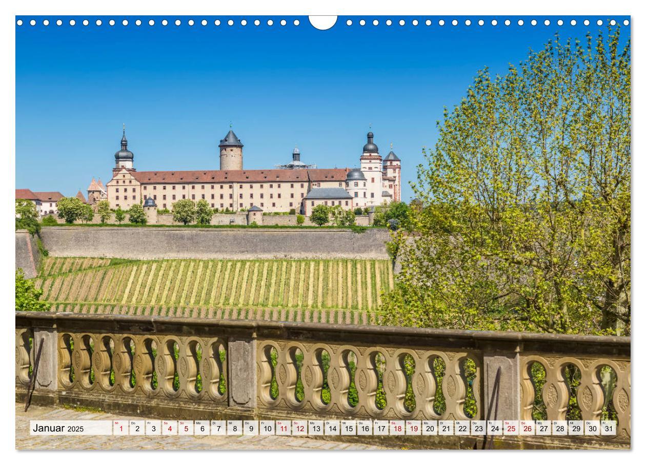 Bild: 9783435448227 | WÜRZBURG Historisches Stadtherz (Wandkalender 2025 DIN A3 quer),...