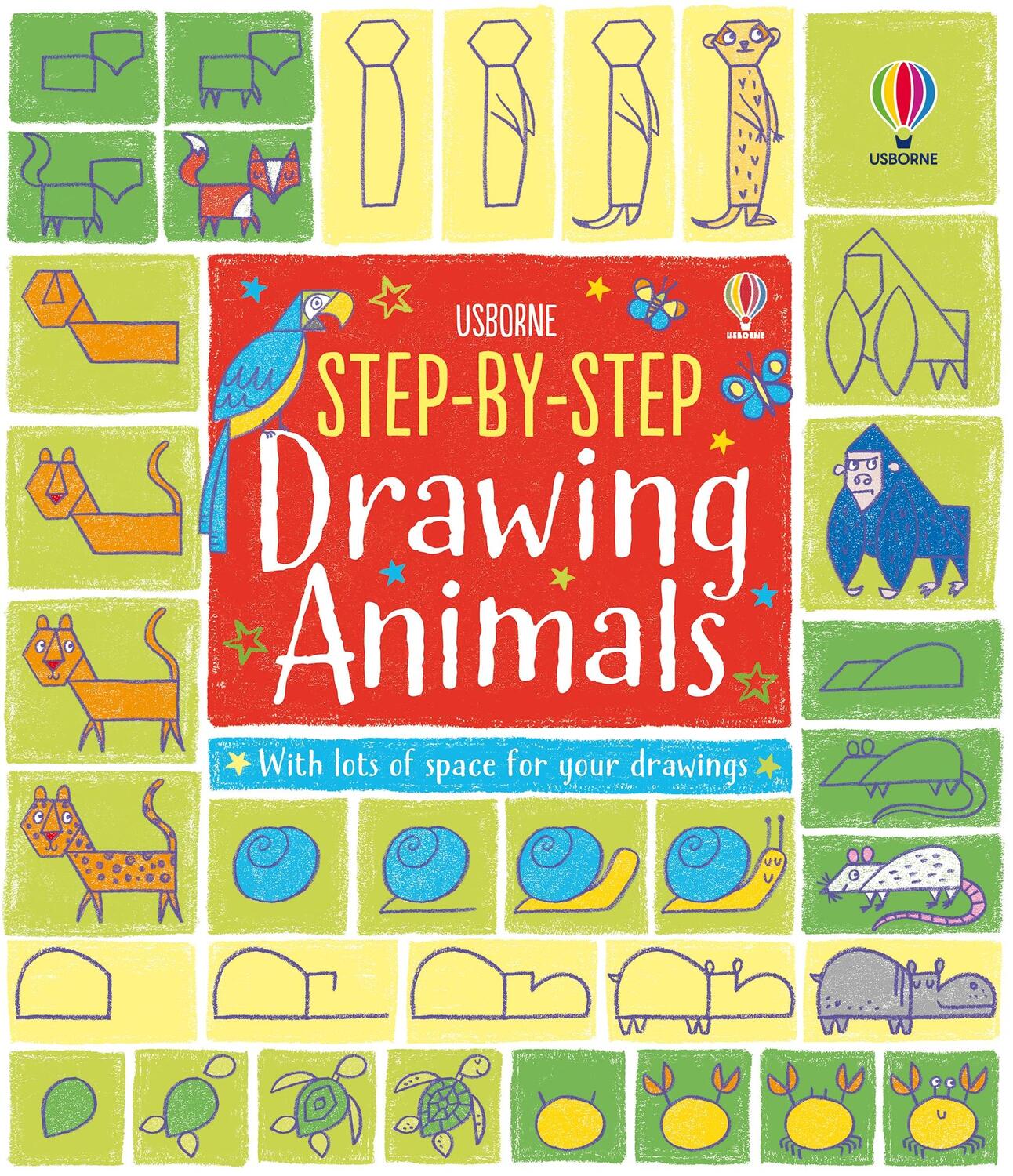 Cover: 9781409587606 | Step-by-Step Drawing Animals | Fiona Watt | Taschenbuch | Englisch