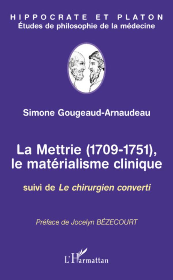 Cover: 9782296060074 | La Mettrie (1709-1751) | Simone Gougeaud-Arnaudeau | Taschenbuch