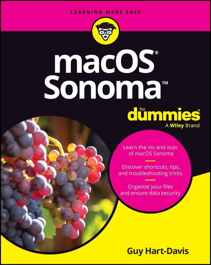 Cover: 9781394219759 | macOS Sonoma For Dummies | Guy Hart-Davis | Taschenbuch | 480 S.