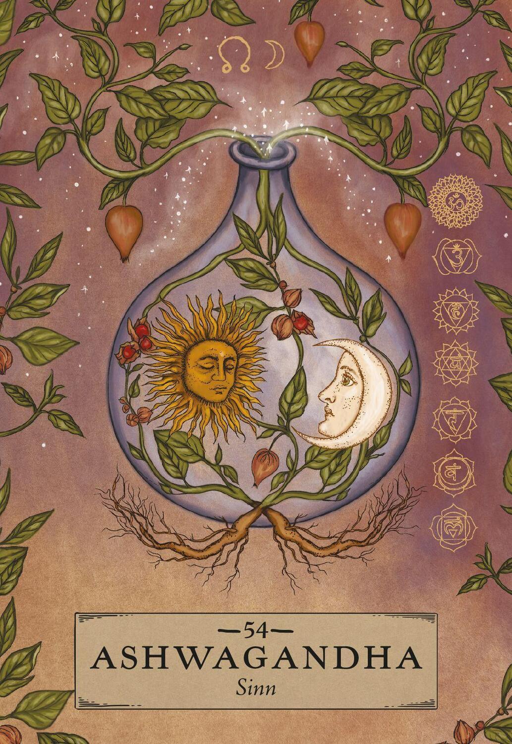 Bild: 9783868267990 | Herbal Astrology Orakel: 55 Karten mit Botschaften und Anleitungen