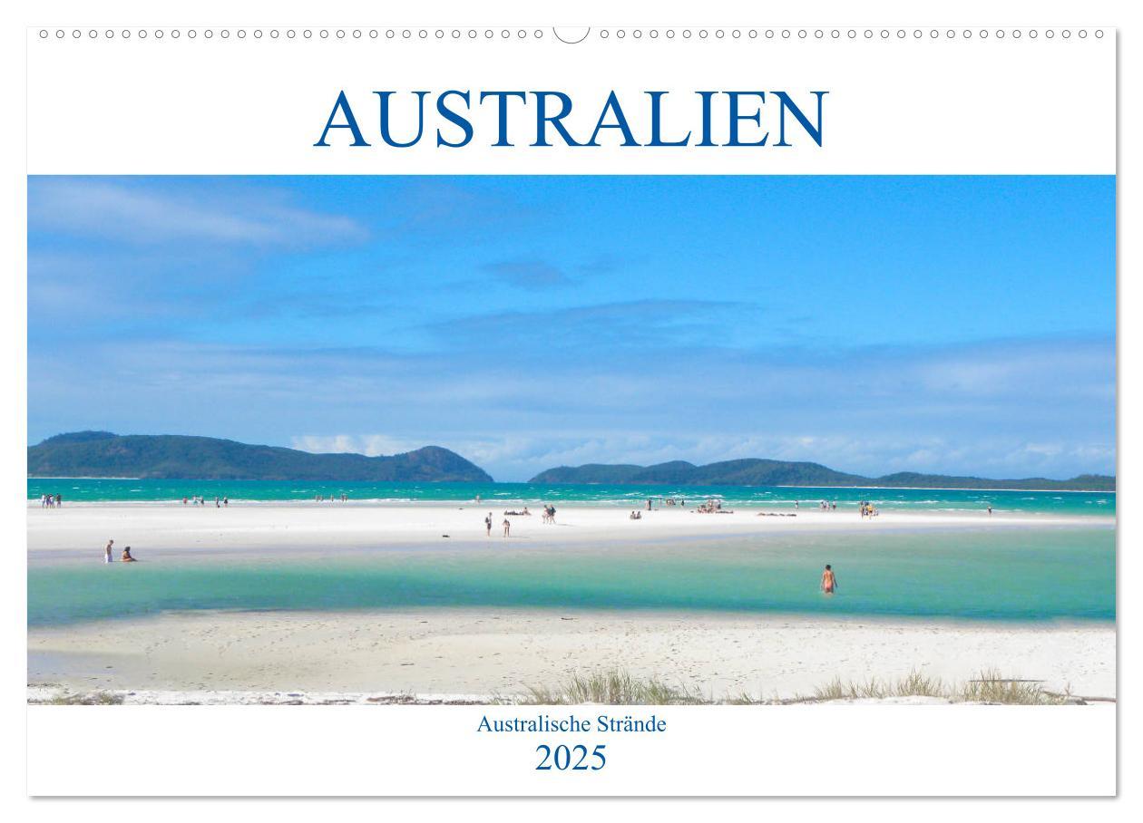 Cover: 9783435140374 | Australien - Australische Strände (Wandkalender 2025 DIN A2 quer),...