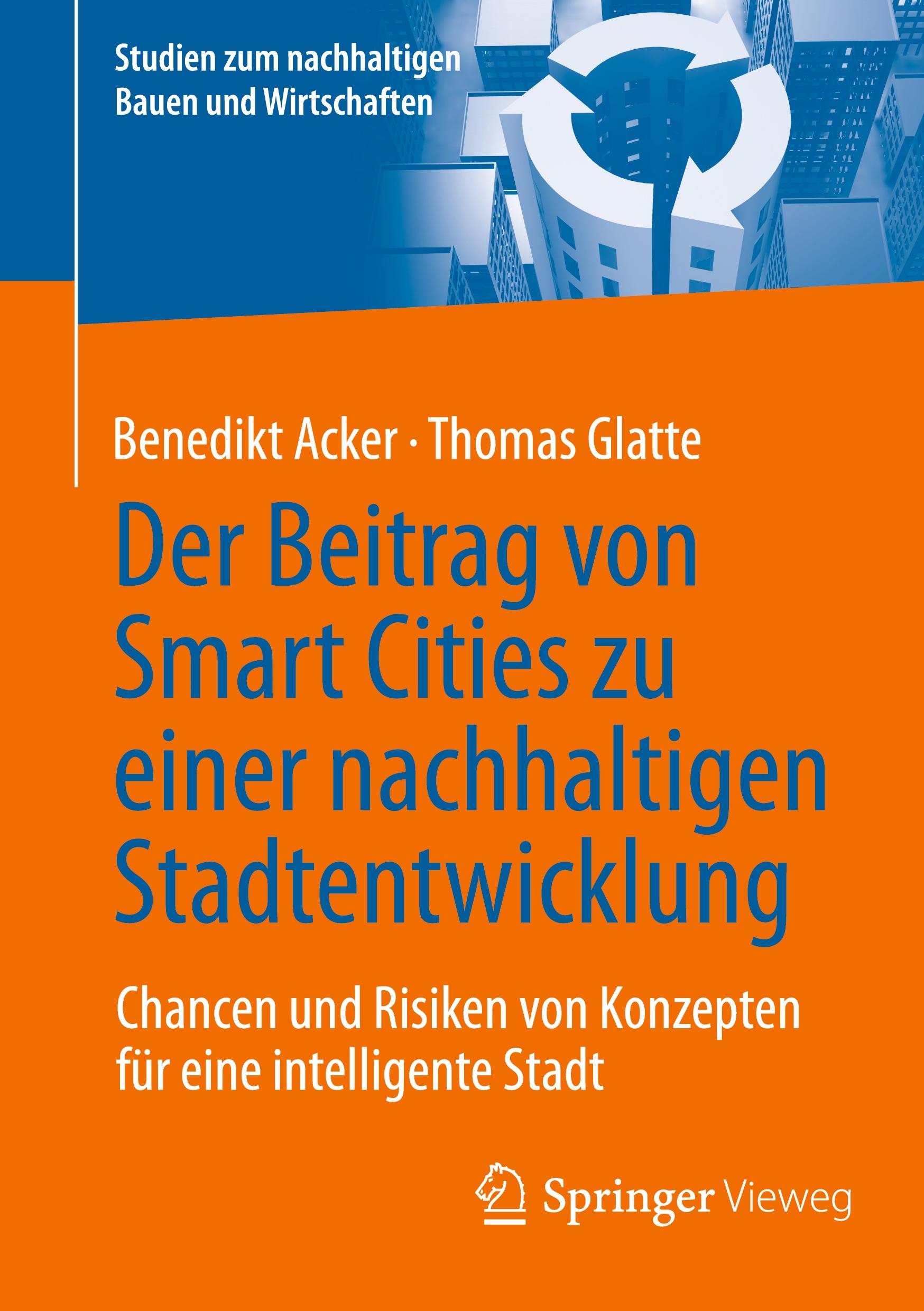 Cover: 9783658438951 | Der Beitrag von Smart Cities zu einer nachhaltigen Stadtentwicklung