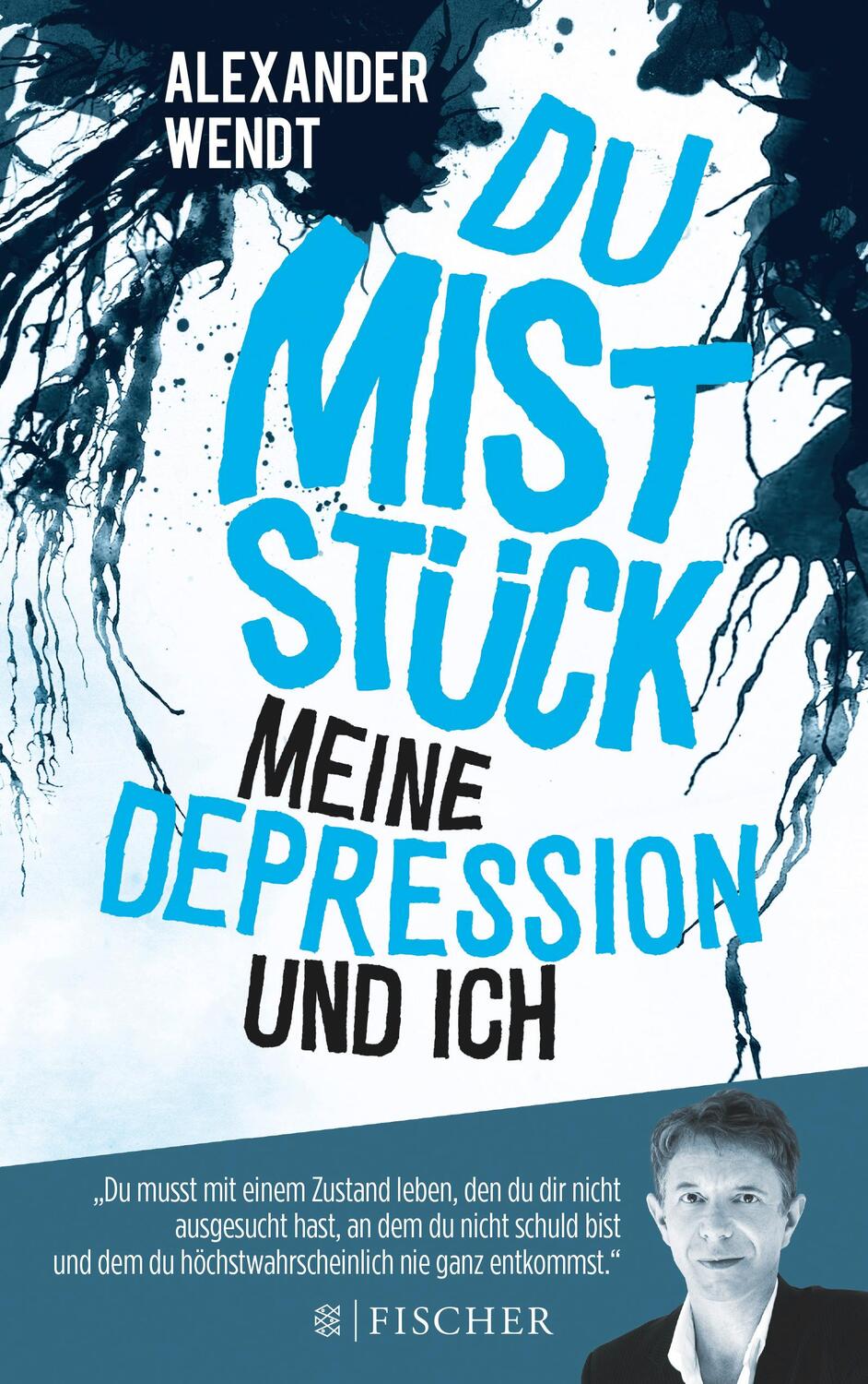 Cover: 9783596035397 | Du Miststück - Meine Depression und ich | Alexander Wendt | Buch