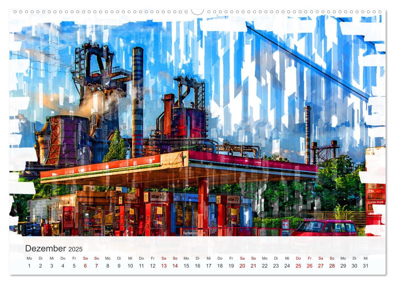 Bild: 9783457225042 | Ruhrpott Art (hochwertiger Premium Wandkalender 2025 DIN A2 quer),...