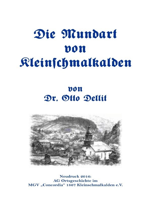 Cover: 9783737588447 | Die Mundart von Kleinschmalkalden | Ingolf Eplinius | Taschenbuch