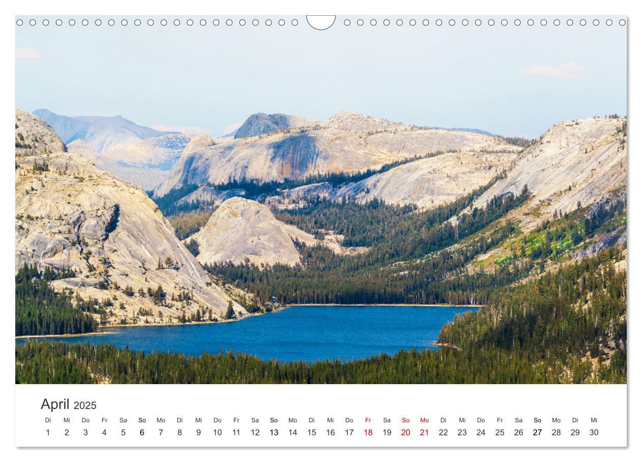 Bild: 9783435054015 | Yosemite - Einzigartige Naturspektakel (Wandkalender 2025 DIN A3...