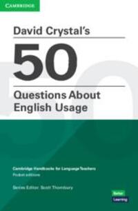 Cover: 9781108959186 | David Crystal's 50 Questions About English Usage Pocket Editions