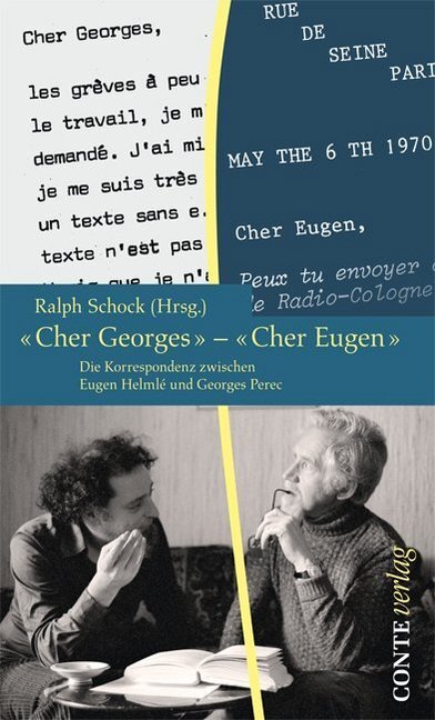 Cover: 9783956020339 | "Cher Georges" "cher Eugen", m. 1 Audio-CD | Georges Perec (u. a.)