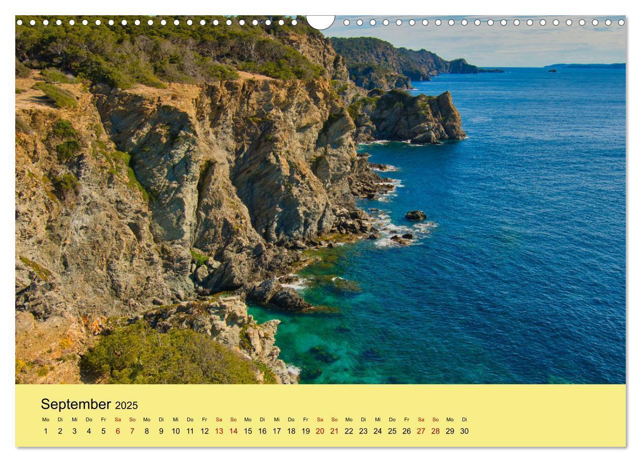 Bild: 9783435016679 | Naturparadiese an der Côte d'Azur (Wandkalender 2025 DIN A3 quer),...