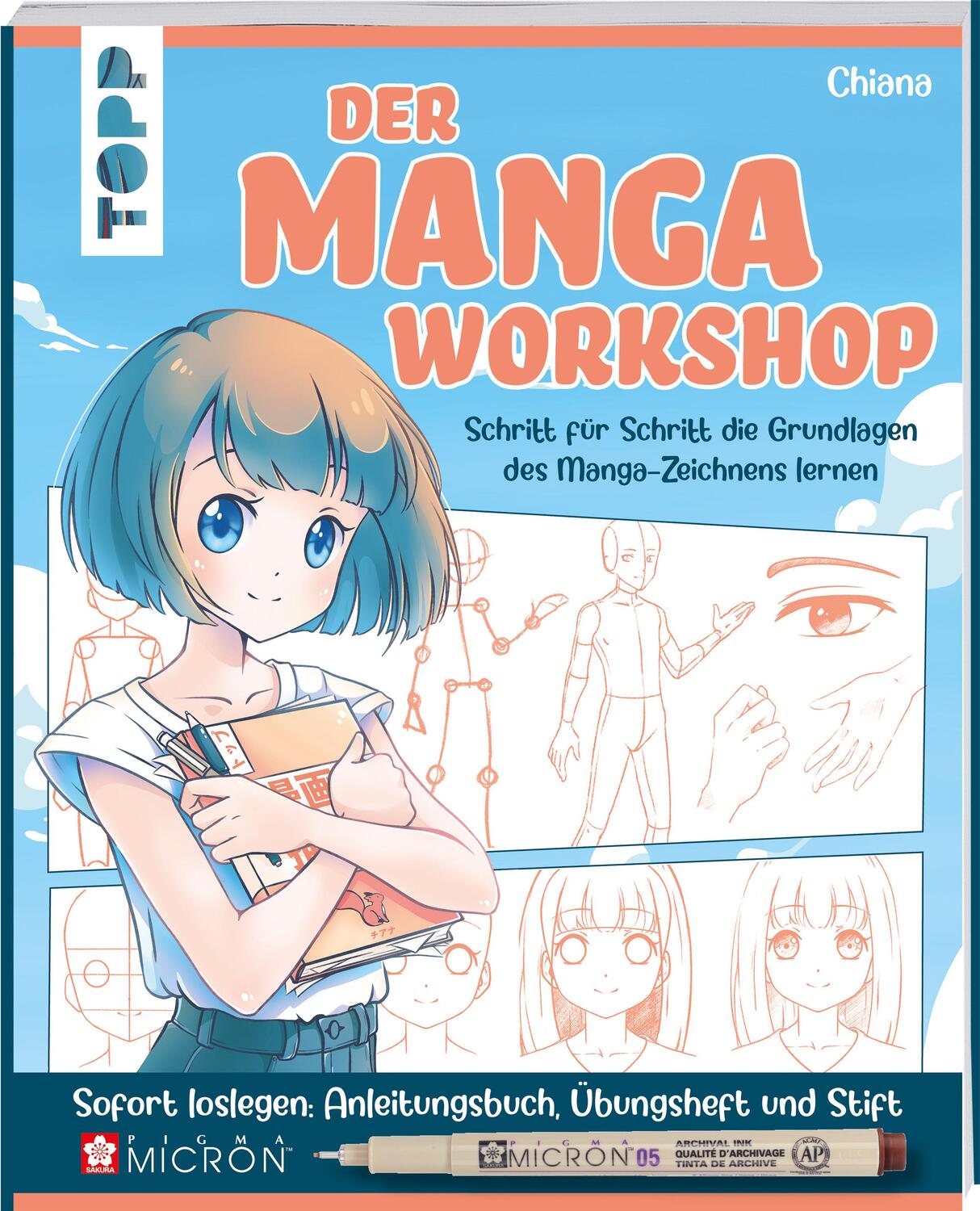 Cover: 9783735880505 | Der Manga-Workshop. Schritt für Schritt die Grundlagen des...