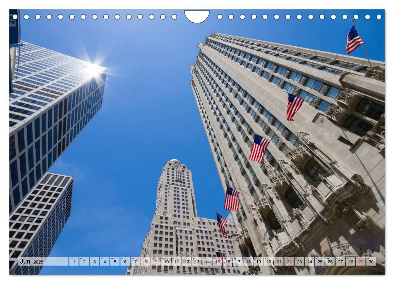 Bild: 9783435692750 | CHICAGO Stadtzentrum (Wandkalender 2025 DIN A4 quer), CALVENDO...