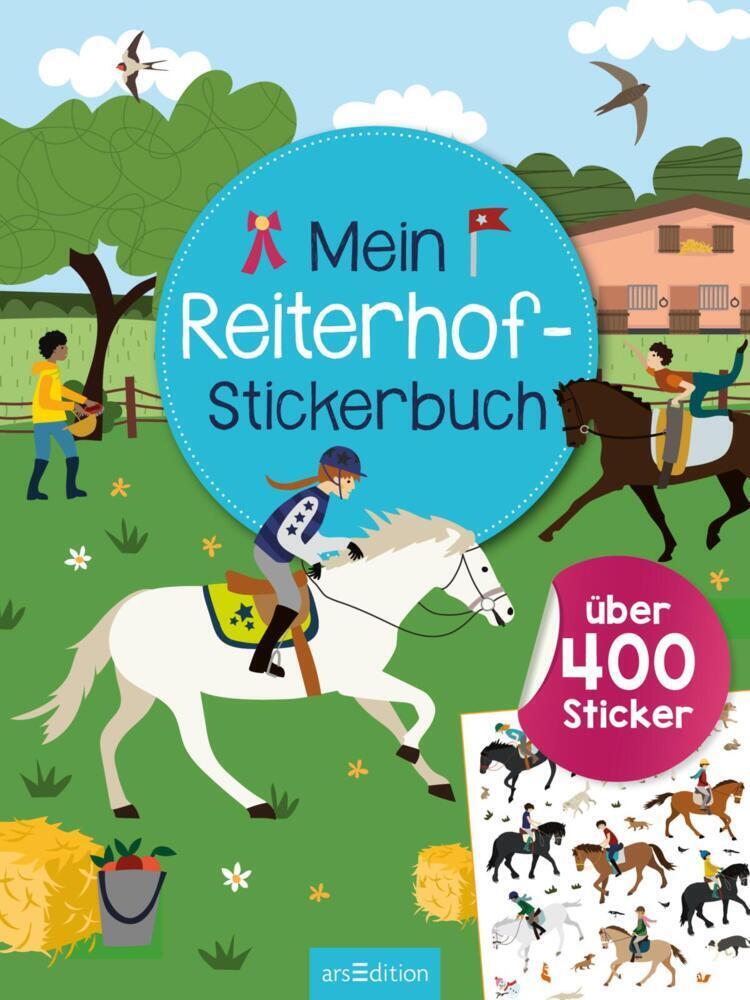 Cover: 9783845845500 | Mein Reiterhof-Stickerbuch | Über 400 Sticker | Izabella Markiewicz