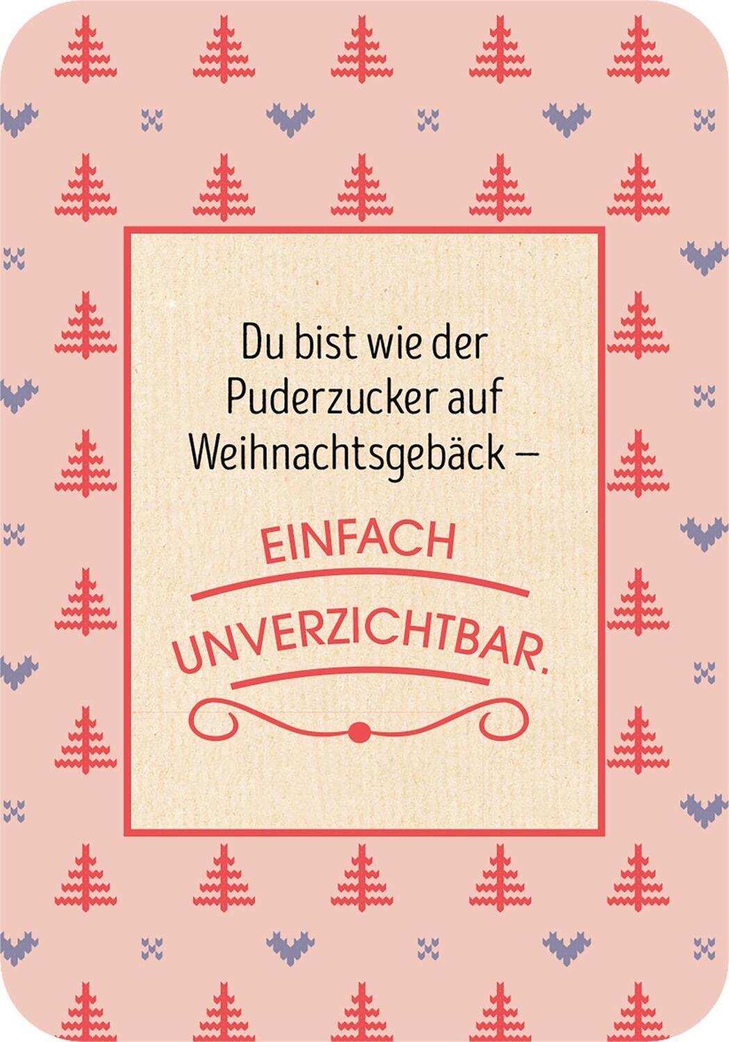 Bild: 9783845857473 | Ich denk an dich im Advent | 24 liebe Wünsche | Taschenbuch | 25 S.