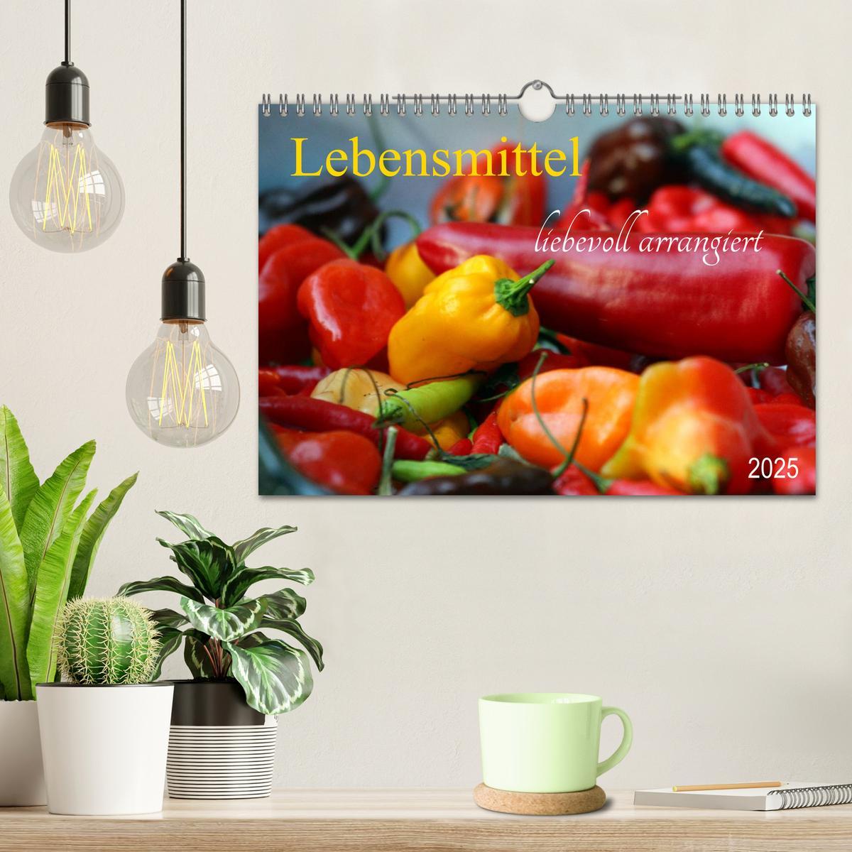 Bild: 9783435475179 | Lebensmittel liebevoll arrangiert (Wandkalender 2025 DIN A4 quer),...