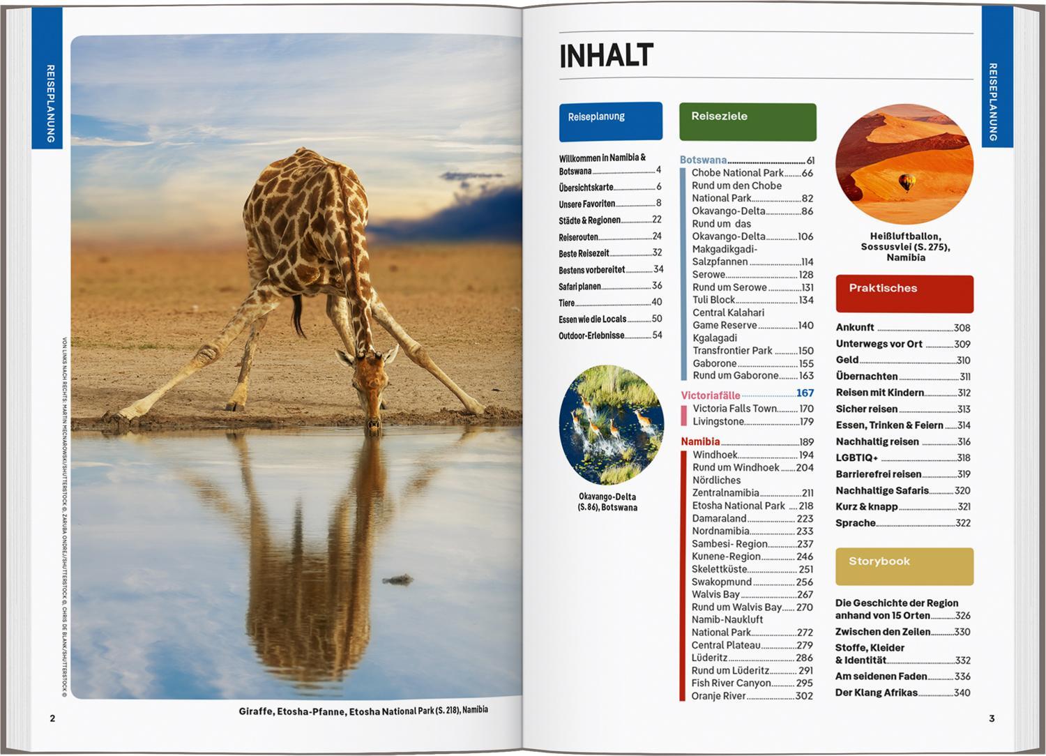 Bild: 9783575011121 | LONELY PLANET Reiseführer Namibia &amp; Botswana | Fitzpatrick (u. a.)