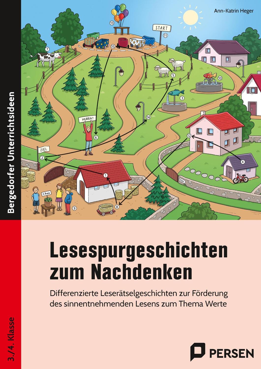 Cover: 9783403208518 | Lesespurgeschichten zum Nachdenken | Ann-Katrin Heger | Broschüre