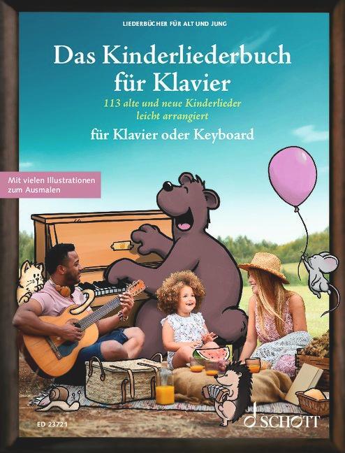 Cover: 9790001218191 | Das Kinderliederbuch für Klavier | Broschüre | Deutsch | 2023