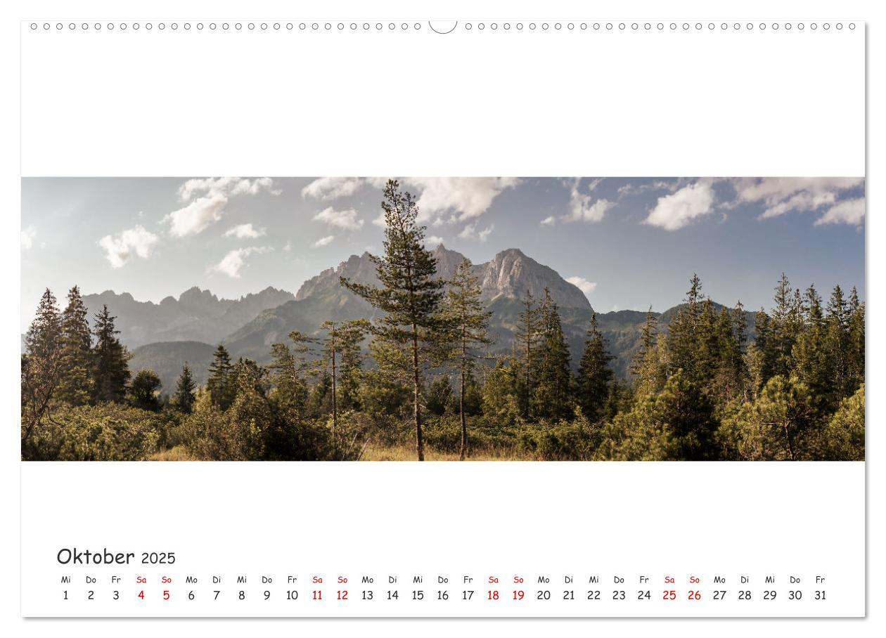 Bild: 9783383988042 | Wilder Kaiser Panorama 2025 (Wandkalender 2025 DIN A2 quer),...