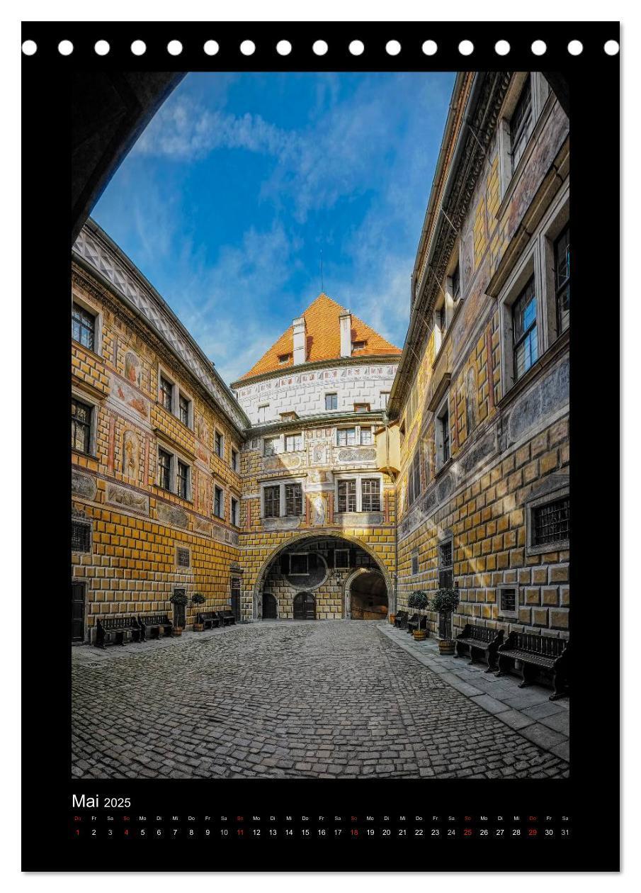 Bild: 9783457068472 | Cesky Krumlov Krumau (Tischkalender 2025 DIN A5 hoch), CALVENDO...