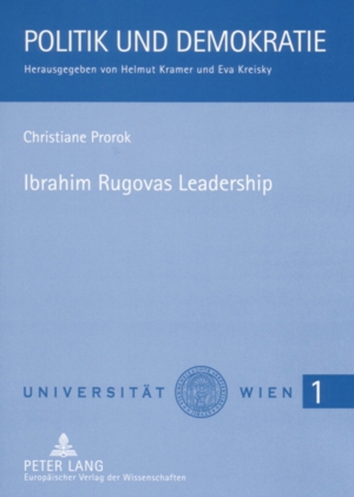 Cover: 9783631524510 | Ibrahim Rugovas Leadership | Christiane Prorok | Taschenbuch | Deutsch