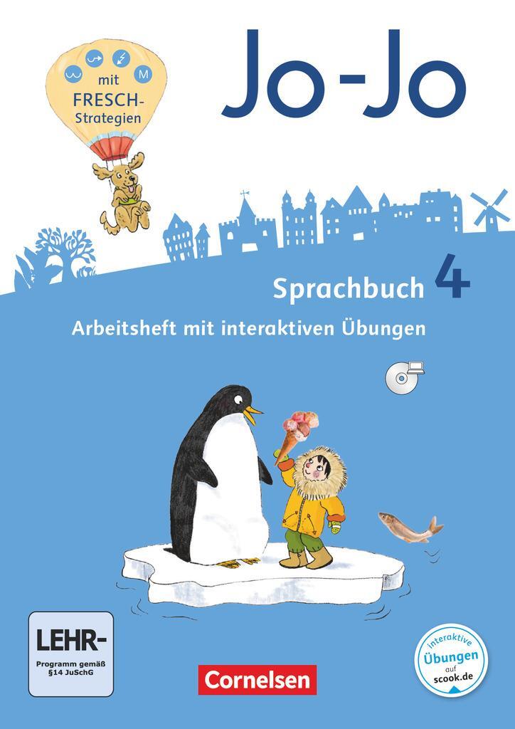 Cover: 9783060836321 | Jo-Jo Sprachbuch 4. Schuljahr - Allgemeine Ausgabe - Arbeitsheft