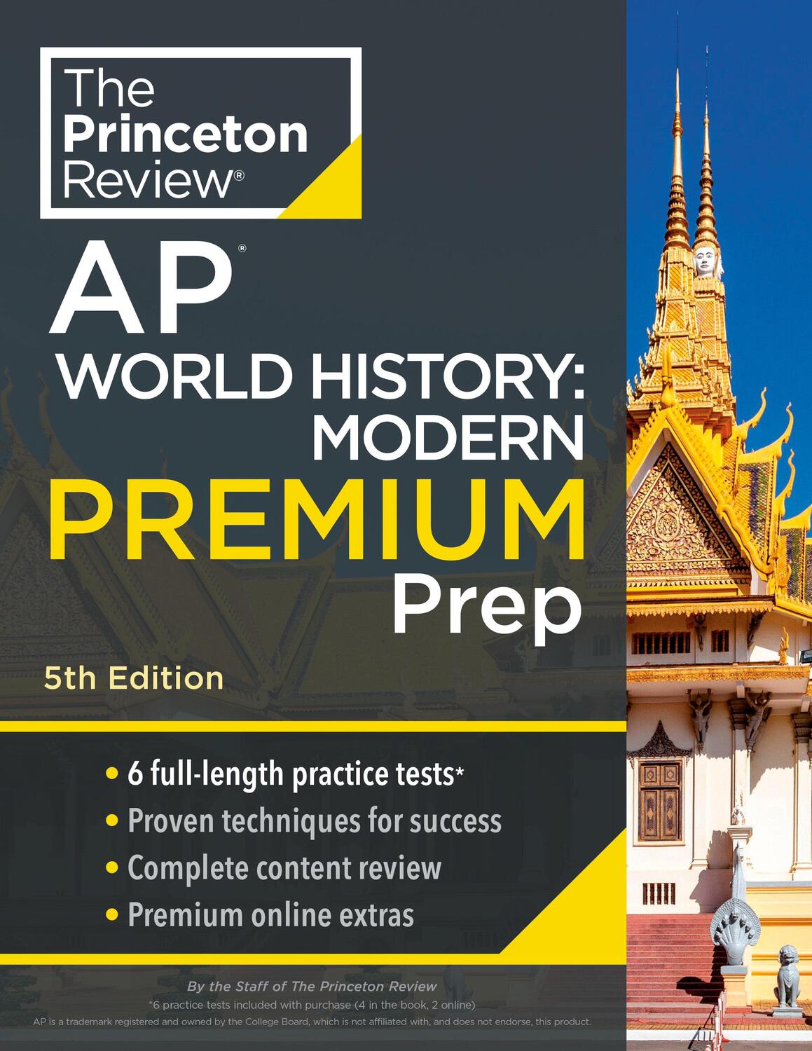 Cover: 9780593517338 | Princeton Review AP World History: Modern Premium Prep, 2024 | Review