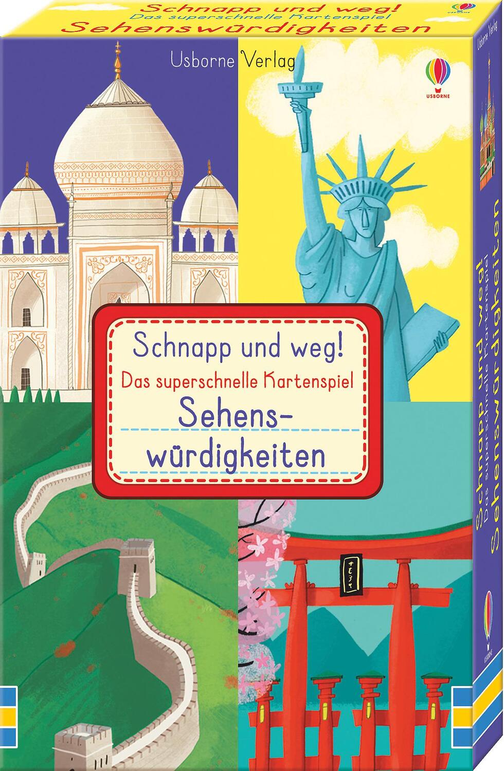 Cover: 9781789412581 | Schnapp und weg! - Das superschnelle Kartenspiel: Sehenswürdigkeiten