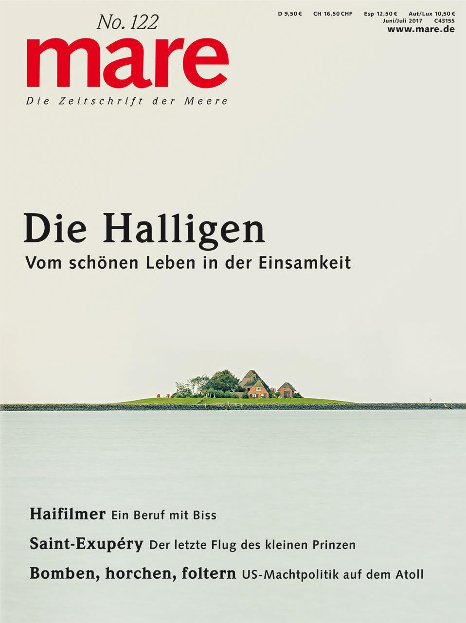 Cover: 9783866484115 | mare - Die Zeitschrift der Meere / No. 122 / Die Halligen | Gelpke