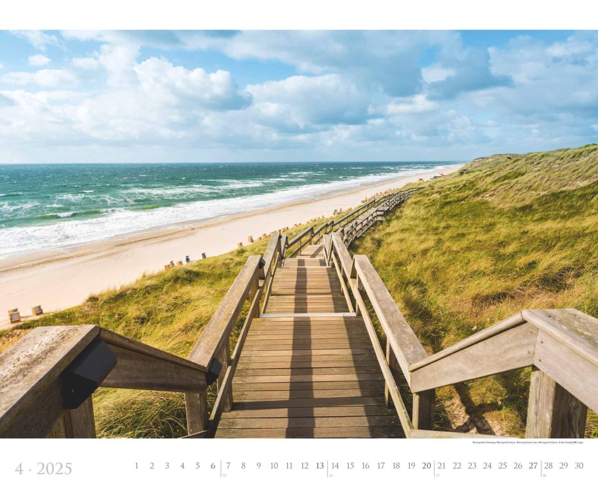 Bild: 4251732342258 | Alpha Edition - Sylt 2025 Bildkalender XXL, 60x50cm, Kalender mit...