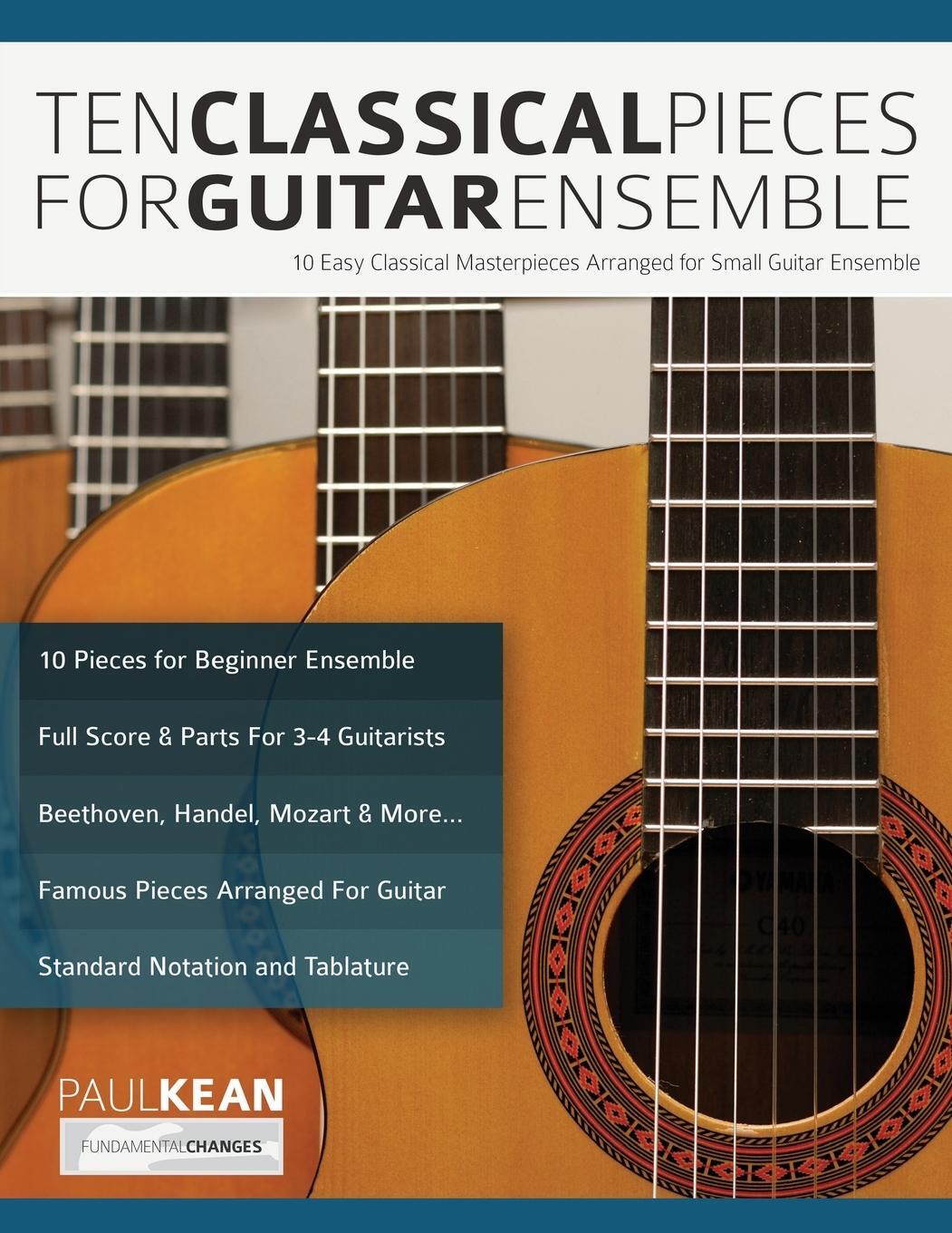 Cover: 9781789330106 | 10 Classical Pieces for Guitar Ensemble | Paul Kean (u. a.) | Buch
