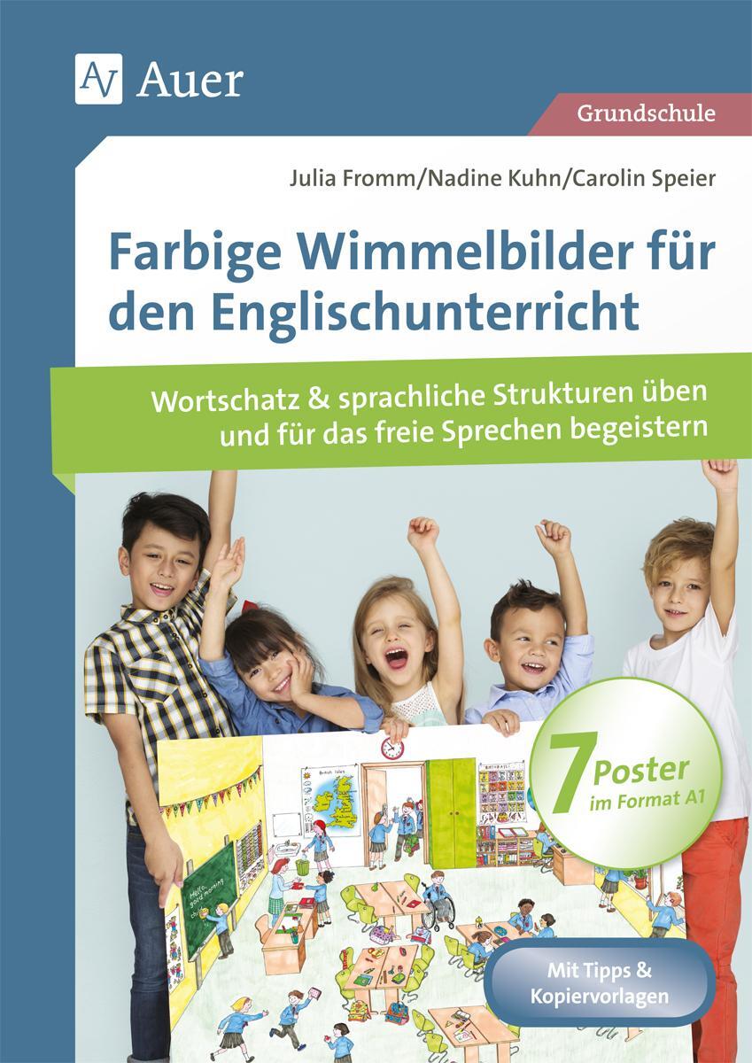 Cover: 9783403080046 | Farbige Wimmelbilder für den Englischunterricht | Julia Fromm (u. a.)
