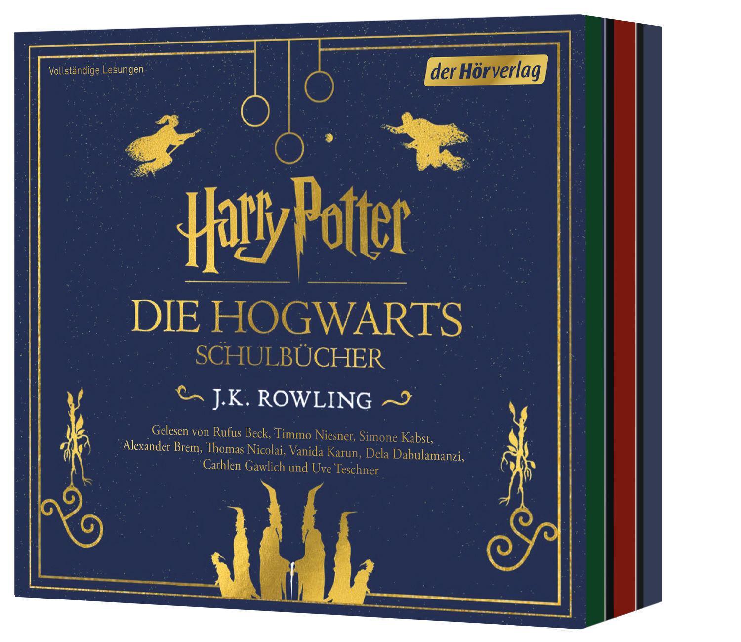 Bild: 9783844548082 | Hogwarts Schulbücher | J. K. Rowling | Audio-CD | 6 Audio-CDs | 2022