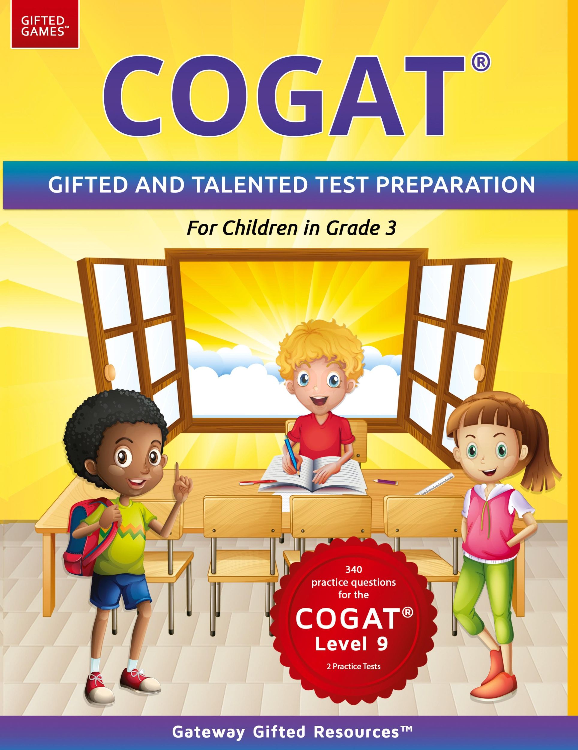 Cover: 9781733113212 | COGAT Test Prep Grade 3 Level 9 | Gateway Gifted Resources | Buch